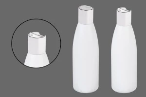 Flacon en plastique blanc de 200 ml PP 24-14
