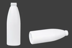 Flacon en plastique blanc de 200 ml PP 24-13