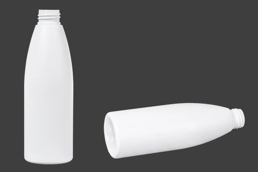 Μπουκάλι λευκό πλαστικό 200 ml PP 24 Μπουκάλι λευκό πλαστικό 200 ml PP 24
