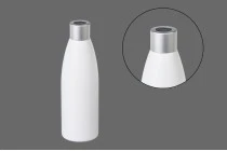 Μπουκάλι λευκό πλαστικό 200 ml PP 24 Μπουκάλι λευκό πλαστικό 200 ml PP 24