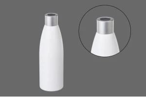 Flacon en plastique blanc de 200 ml PP 24-11