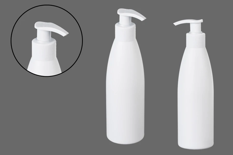 Μπουκάλι λευκό πλαστικό 200 ml PP 24 Μπουκάλι λευκό πλαστικό 200 ml PP 24