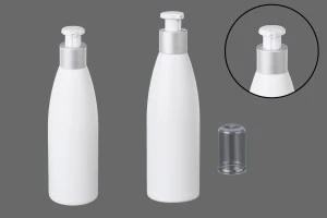Flacon en plastique blanc de 200 ml PP 24-8