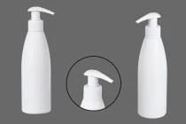 Μπουκάλι λευκό πλαστικό 200 ml PP 24 Μπουκάλι λευκό πλαστικό 200 ml PP 24