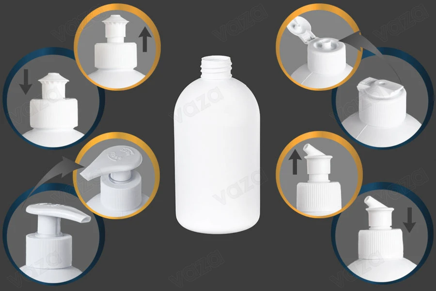 Bottiglia di plastica bianca da 500 ml PP24 Bottiglia di plastica bianca da 500 ml PP24-εικόνα_προϊοντική