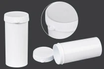 Μπουκαλάκι ευρύστομο με κουμπωτό καπάκι 75 ml - 100 τμχ