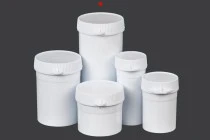 Μπουκαλάκι ευρύστομο με κουμπωτό καπάκι 75 ml - 100 τμχ