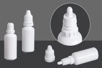 Μπουκαλάκι πλαστικό 20 ml με στόμιο για σταγόνες - 100 τμχ Μπουκαλάκι πλαστικό 20 ml με στόμιο για σταγόνες - 100 τμχ