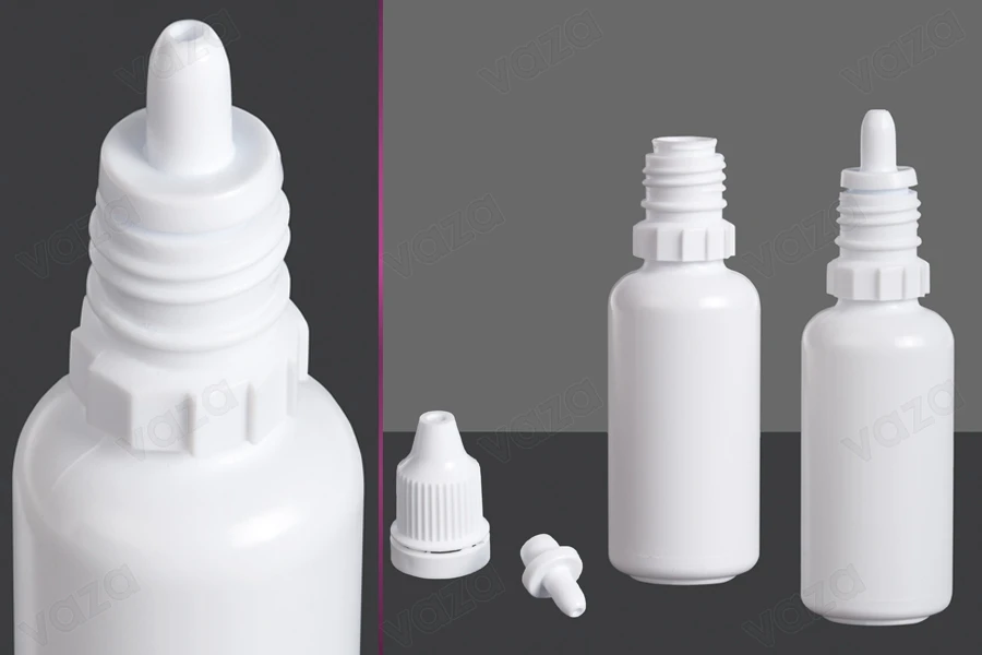 Μπουκαλάκι πλαστικό 20 ml με στόμιο για σταγόνες - 100 τμχ Μπουκαλάκι πλαστικό 20 ml με στόμιο για σταγόνες - 100 τμχ-εικόνα_σύνθεση