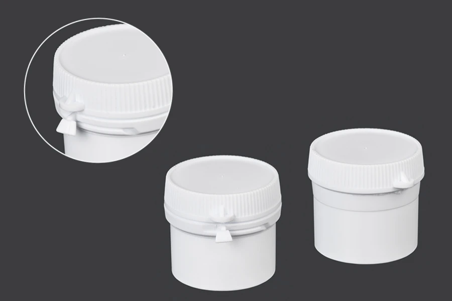 Flacon tube avec bouchon à pression 20 ml pour pilules - 100 pcs Flacon tube avec bouchon à pression 20 ml pour pilules - 100 pcs