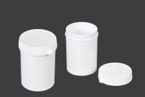 Tubenglas mit Schnappverschluss 50 ml für Tabletten - 100 Stk Tubenglas mit Schnappverschluss 50 ml für Tabletten - 100 Stk