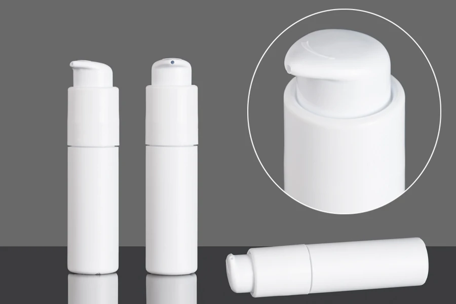 Μπουκάλι λευκό πλαστικό 25 ml PP 24