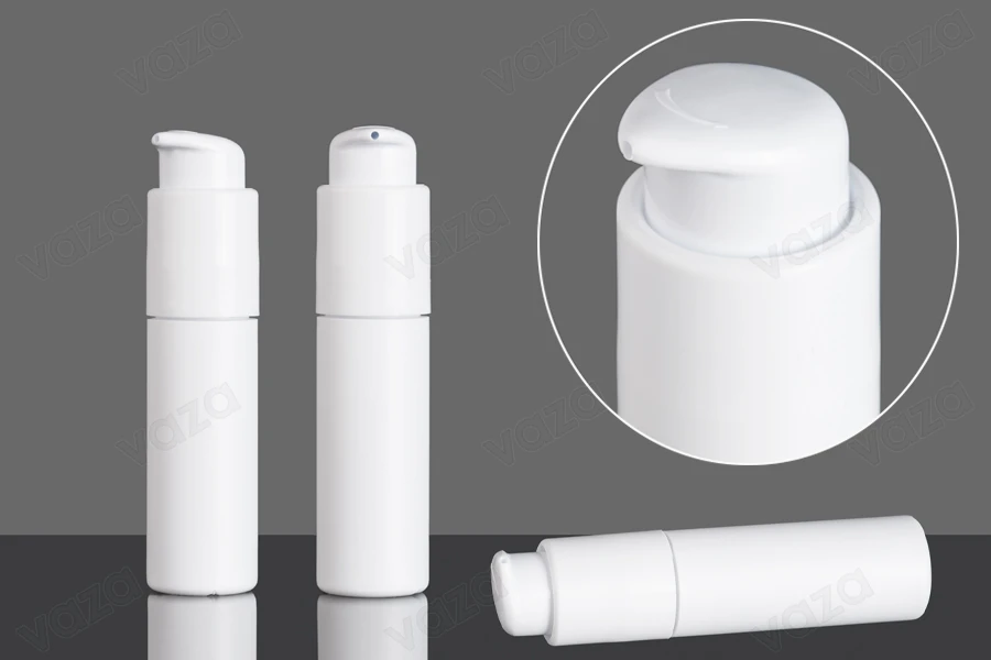 White 25ml plastic bottle with PP24 finish White 25ml plastic bottle with PP24 finish-image_group