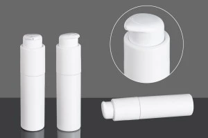 Μπουκάλι λευκό πλαστικό 25 ml PP 24-10