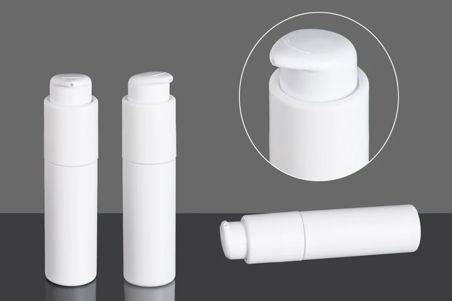 Μπουκάλι λευκό πλαστικό 25 ml PP 24