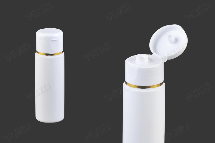 White 25ml plastic bottle with PP24 finish White 25ml plastic bottle with PP24 finish-image_group