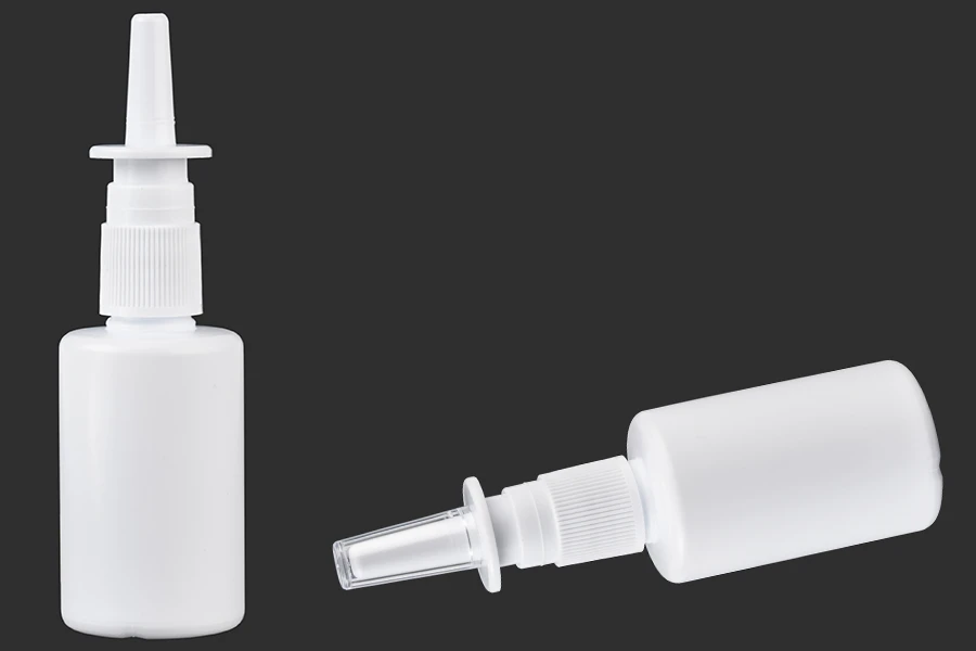 Μπουκάλι πλαστικό 50 ml με σπρέι ψεκασμού μύτης Μπουκάλι πλαστικό 50 ml με σπρέι ψεκασμού μύτης