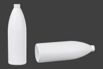 Weiße Kunststoffflasche 500 ml PP 24 Weiße Kunststoffflasche 500 ml PP 24