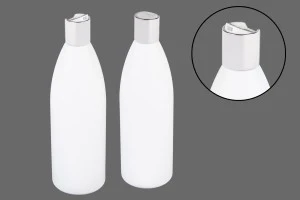 Μπουκάλι λευκό πλαστικό 500 ml PP 24-3