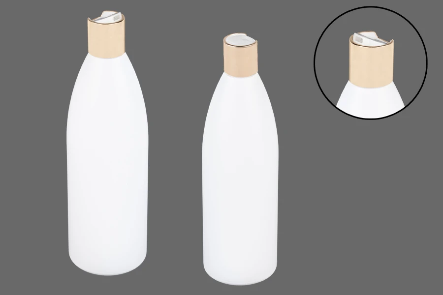 Weiße Kunststoffflasche 500 ml PP 24 Weiße Kunststoffflasche 500 ml PP 24