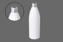 Weiße Kunststoffflasche 500 ml PP 24 Weiße Kunststoffflasche 500 ml PP 24