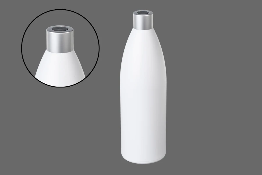Weiße Kunststoffflasche 500 ml PP 24 Weiße Kunststoffflasche 500 ml PP 24