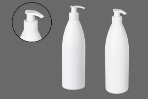 Μπουκάλι λευκό πλαστικό 500 ml PP 24-8