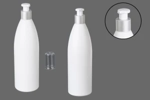Μπουκάλι λευκό πλαστικό 500 ml PP 24-7