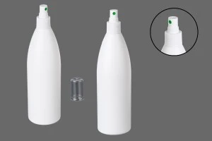 Μπουκάλι λευκό πλαστικό 500 ml PP 24-6