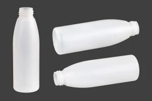 Μπουκάλι ημιδιάφανο πλαστικό 125 ml PP 24-2