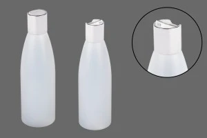 Μπουκάλι ημιδιάφανο πλαστικό 125 ml PP 24-4