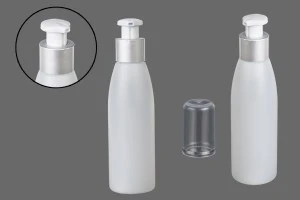 Μπουκάλι ημιδιάφανο πλαστικό 125 ml PP 24-11