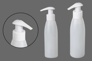 Μπουκάλι ημιδιάφανο πλαστικό 125 ml PP 24-9