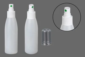 Μπουκάλι ημιδιάφανο πλαστικό 125 ml PP 24-8
