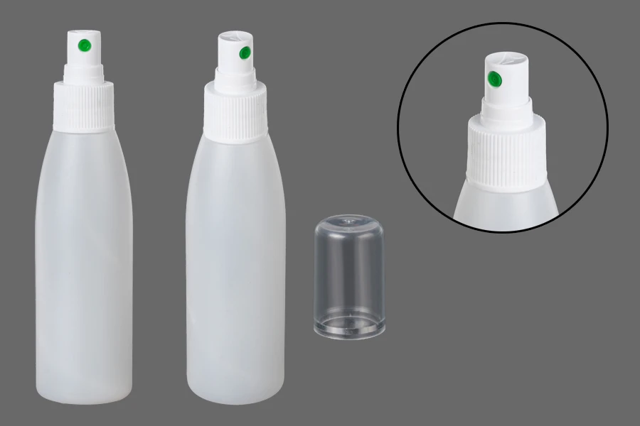 Μπουκάλι ημιδιάφανο πλαστικό 125 ml PP 24 Μπουκάλι ημιδιάφανο πλαστικό 125 ml PP 24