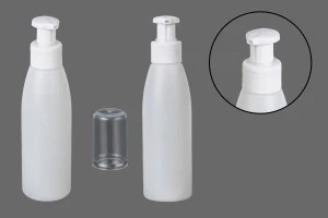 Μπουκάλι ημιδιάφανο πλαστικό 125 ml PP 24-7