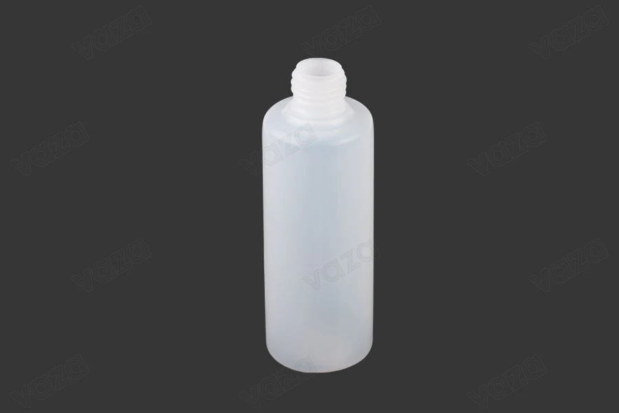 Kunstoffflasche 100 ml halbtransparent PP 20 Kunstoffflasche 100 ml halbtransparent PP 20-bildabmessungen