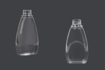 Μπουκάλι πλαστικό διάφανο 350 ml για κέτσαπ, μουστάρδα, μέλι