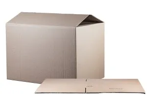 Carton aux dimensions 60 x 40 x 40 en couleur marron à 3 feuilles (pour 48 bouteilles de 750ml) - 15 pcs-5