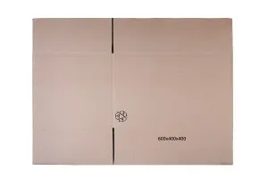 Carton aux dimensions 60 x 40 x 40 en couleur marron à 3 feuilles (pour 48 bouteilles de 750ml) - 15 pcs-6