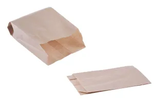 Brown kraft bag in size 120x30x210 without a window - 100 pcs.-1