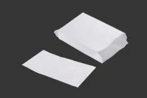 Flachbeutel weiß 160x50x300 ohne Sichtfenster- geeignet für fetthaltige Produkte-100 Stk Flachbeutel weiß 160x50x300 ohne Sichtfenster- geeignet für fetthaltige Produkte-100 Stk