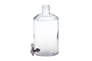 Flacon en verre 1000 ml pour parfums avec support pour robinet (choisir le robinet parmi les accessoires)*-3