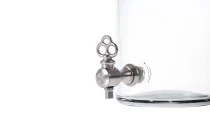 Flacon en verre 1000 ml pour parfums avec support pour robinet (choisir le robinet parmi les accessoires)*