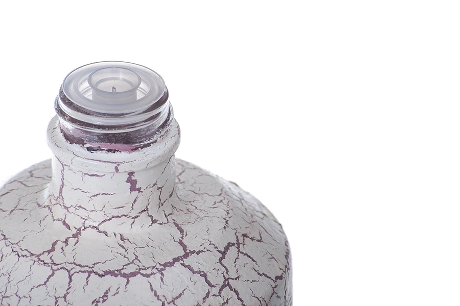 Bottiglia di profumo Decoupage con rubinetto 500 ml * Bottiglia di profumo Decoupage con rubinetto 500 ml *