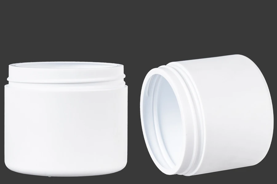 Βαζάκι πλαστικό 500 ml λευκό ή διάφανο χωρίς καπάκι Βαζάκι πλαστικό 500 ml λευκό ή διάφανο χωρίς καπάκι