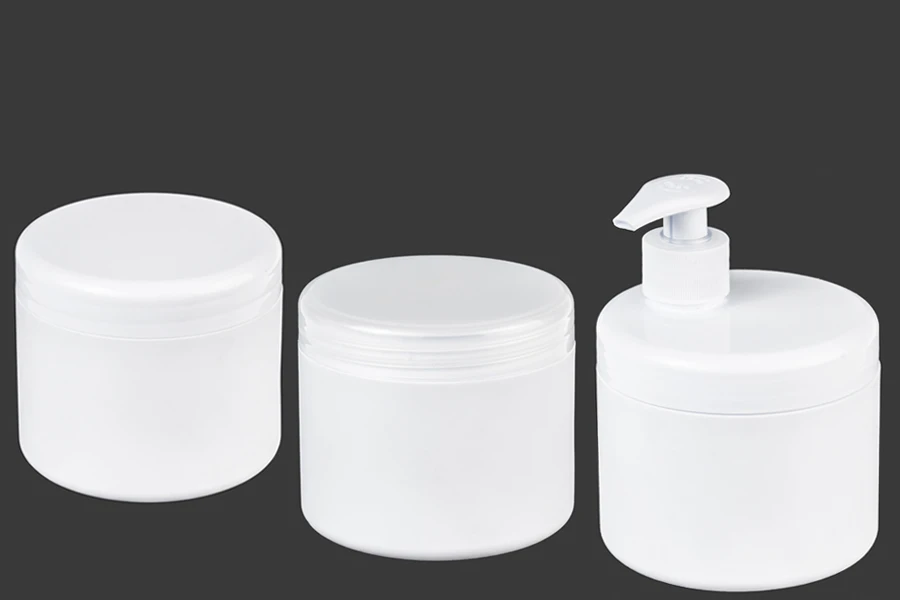 Βαζάκι πλαστικό 500 ml λευκό ή διάφανο χωρίς καπάκι Βαζάκι πλαστικό 500 ml λευκό ή διάφανο χωρίς καπάκι