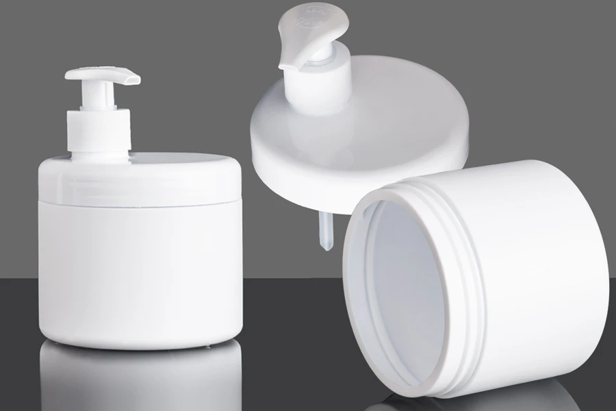 Βαζάκι πλαστικό 500 ml λευκό ή διάφανο χωρίς καπάκι Βαζάκι πλαστικό 500 ml λευκό ή διάφανο χωρίς καπάκι