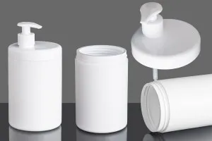 Barattolo di plastica bianca da 1000 ml.-4