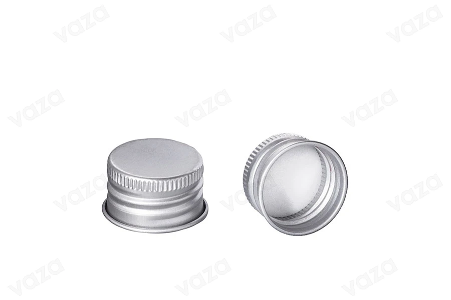 Tappo in alluminio a vite PP24x15 con liner, disponibile in vari colori.-gruppo_immagini